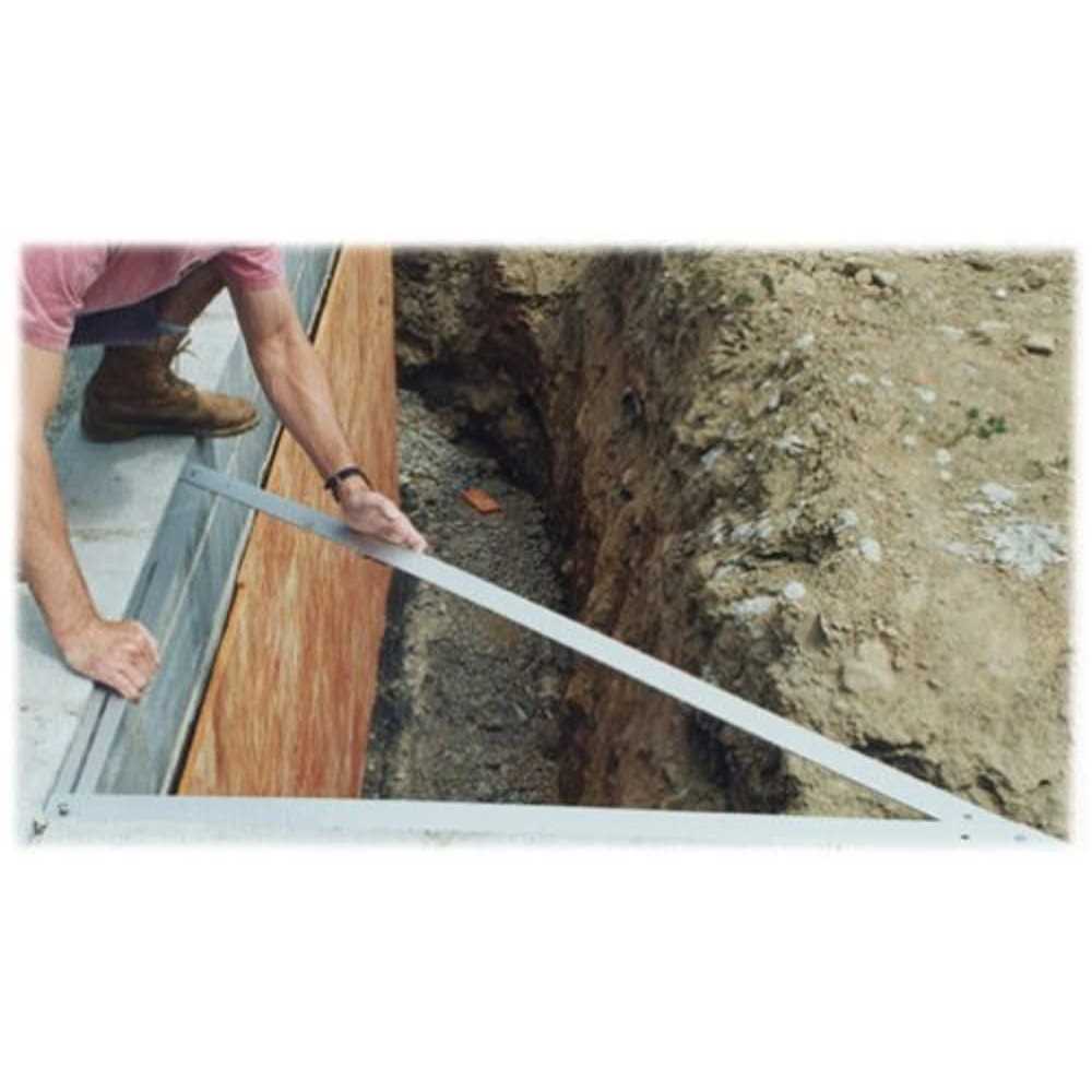 CH Hanson 3 Ft. x 4 Ft. x 5 Ft. 90 Degree Aluminum Folding Layout Asquare 345 - Cheap Fitting