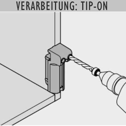 BLUMOTION 65.5010 for doors 970A boring template - Cheap Fitting
