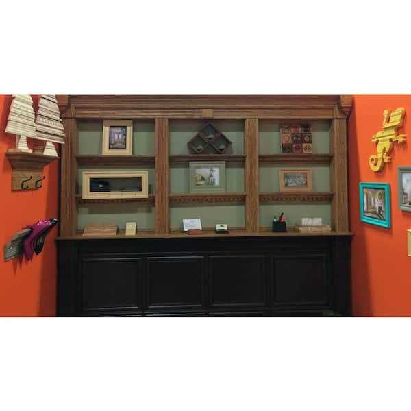 House of Fara 3/4 in. x 3/4 in. x 8 ft. Oak Outside Corner Moulding - Cheap Fitting