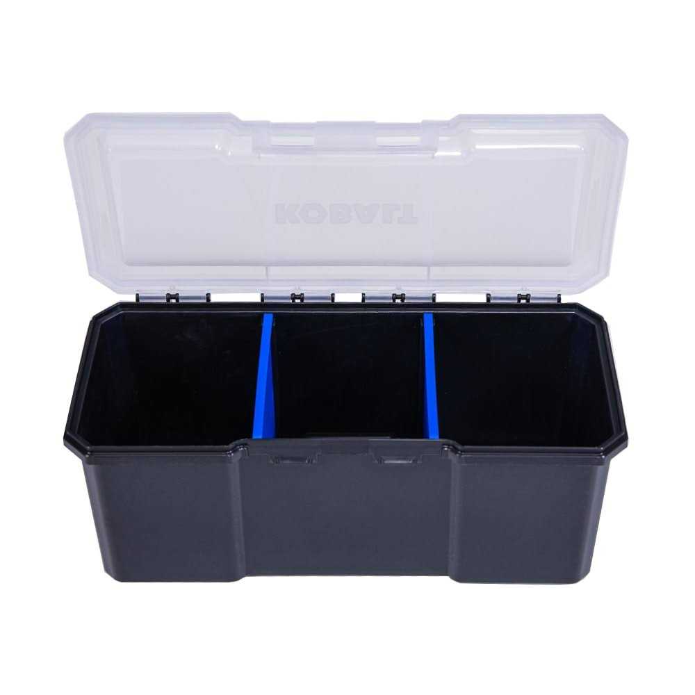 Kobalt CASESTACK 21.25-in Black Plastic Lockable Tool Box KCS-MTBOX1-03 - Cheap Fitting
