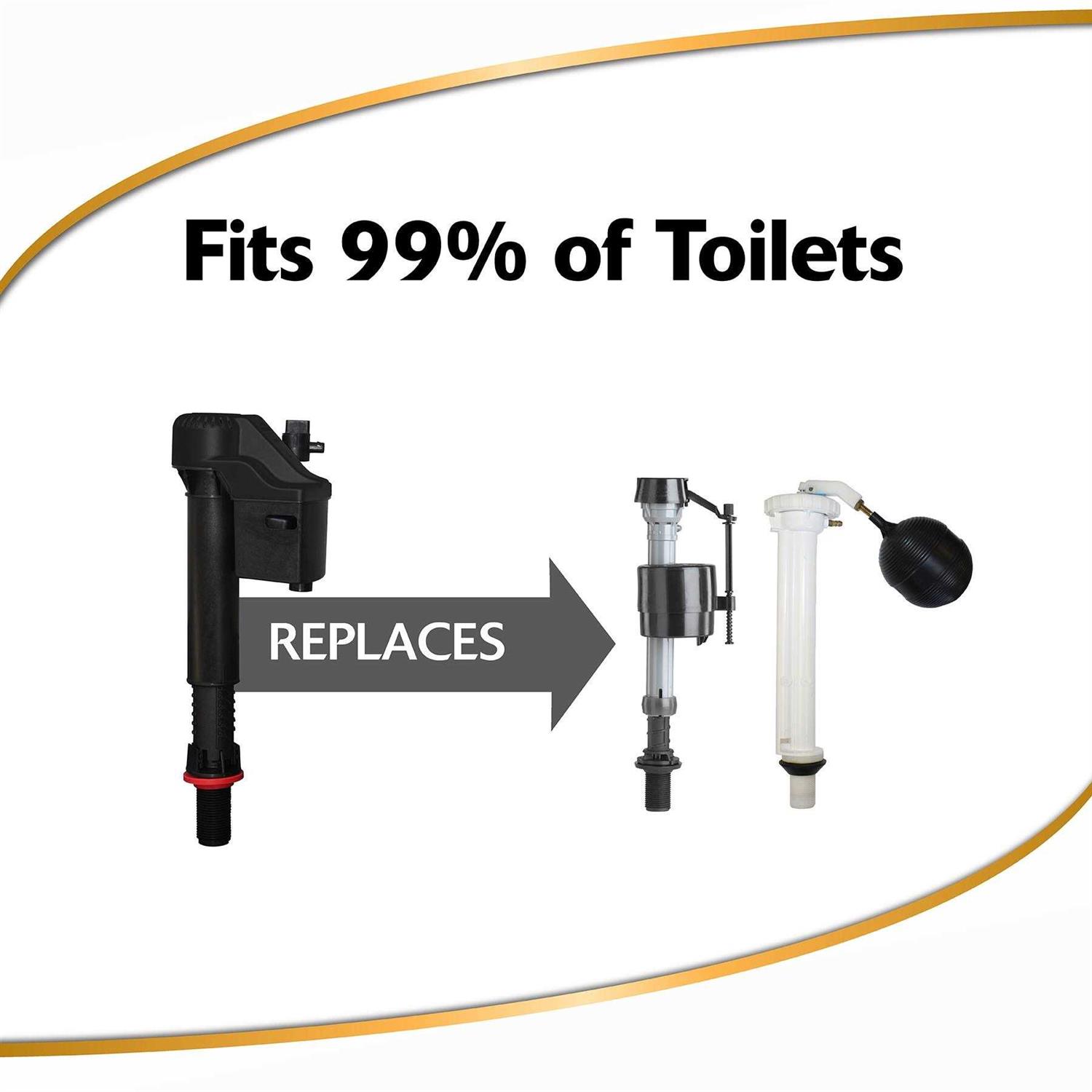 Korky 2X 528XBP Toilet Fill Valve - Cheap Fitting