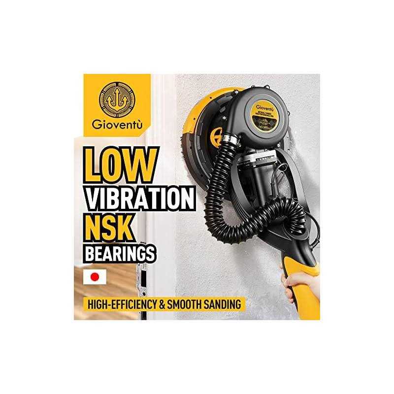 Gioventù Drywall Sander 6.5-amp Powerful Electric Drywall Sander with Vacuum - Cheap Fitting
