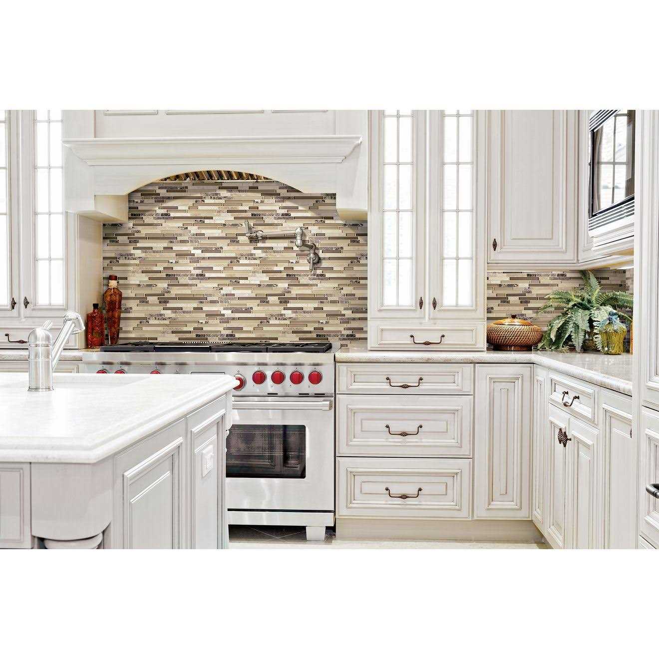 Eclipse Wall Mosaic Bedrosian Tile & Stone - Cheap Fitting