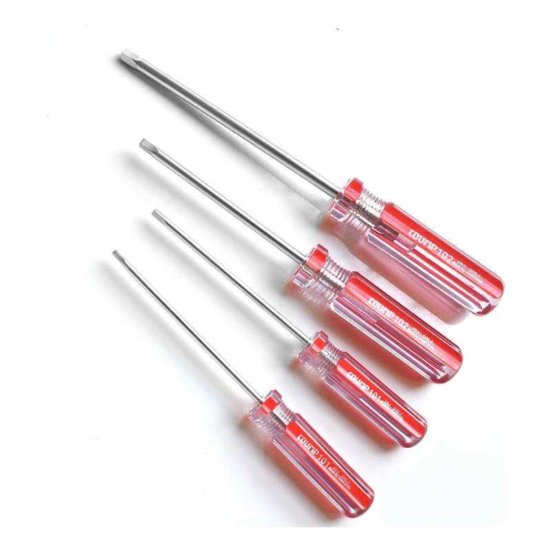 Square Head Screwdriver Set 4 Sizes SKZIRI 4PCS Square Screwdriver Tool Kits Magnetic Tips SQ0 SQ1 SQ2 SQ3 - Cheap Fitting