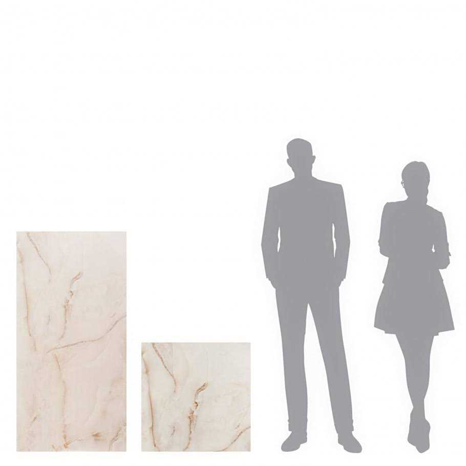 Ivy Hill Tile Selene Onyx 24 in. x Polished Porcelain Floor and Wall Tile - Cheap Fitting