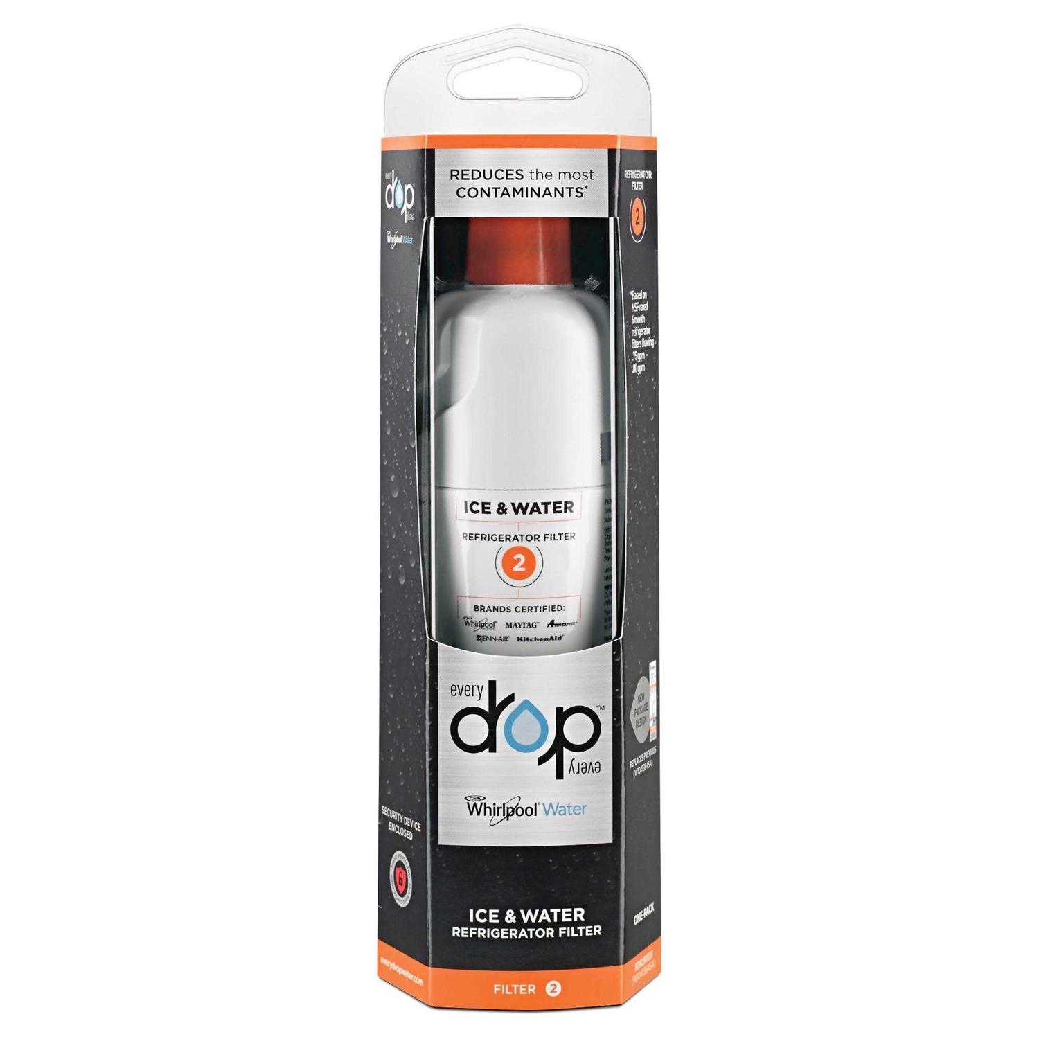 Whirlpool EveryDrop Refrigerator Water Filter 2 EDR2RXD1 - Cheap Fitting