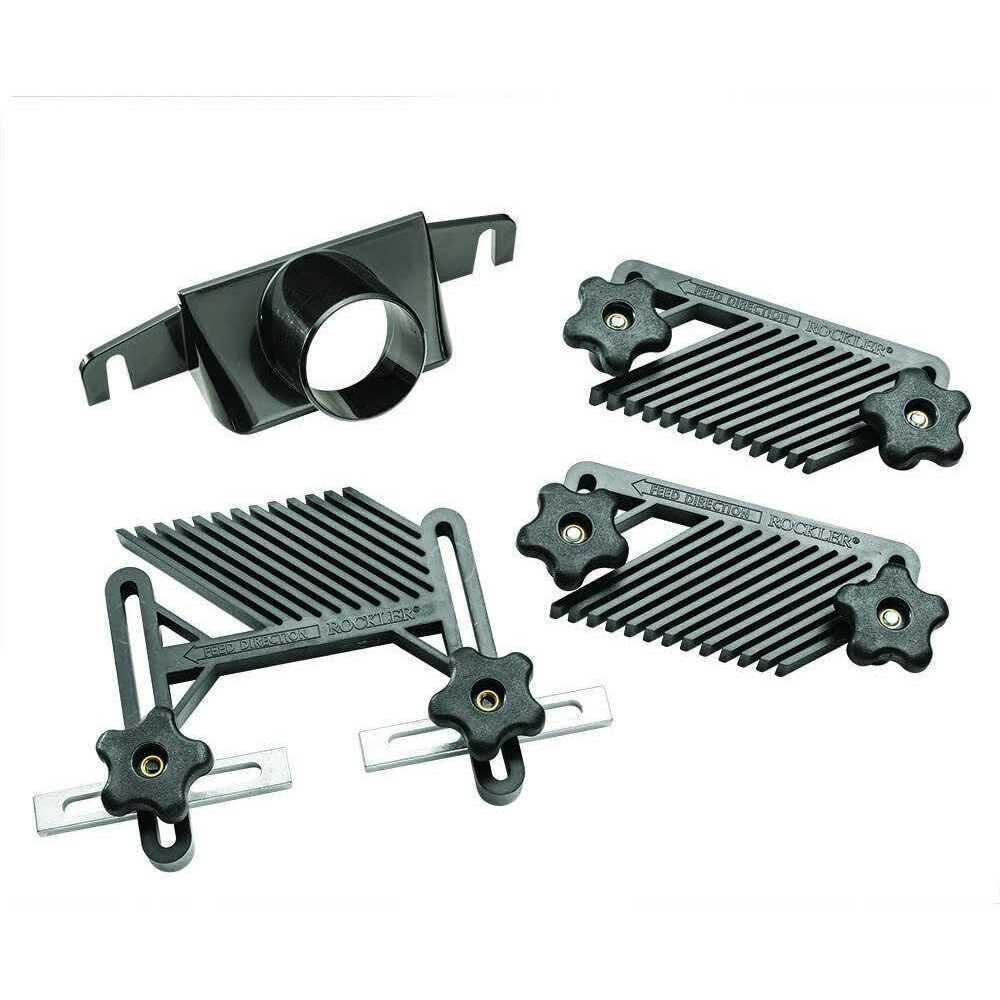 Rockler Router Table Accessory Kit Kit Includes Fence Featherboards Router Table Featherboards & Easy-mount Dust Port Router Table Acces - Cheap Fitting