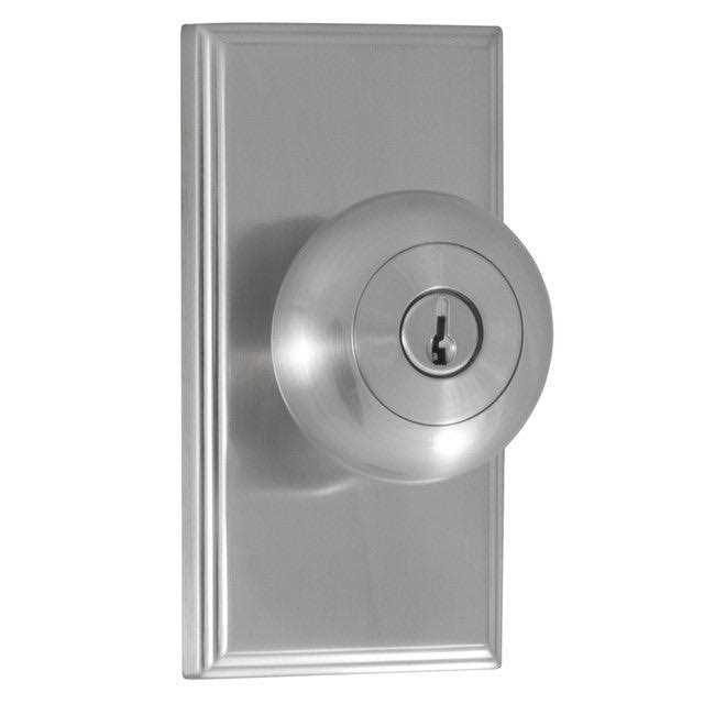 Weslock 03705I1–0020 Impresa Woodward Half Dummy Lock - Cheap Fitting