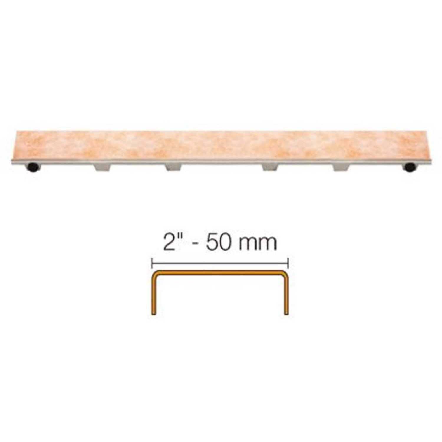 Schluter Kerdi-Line Frameless Tileable Grate Assembly - Cheap Fitting