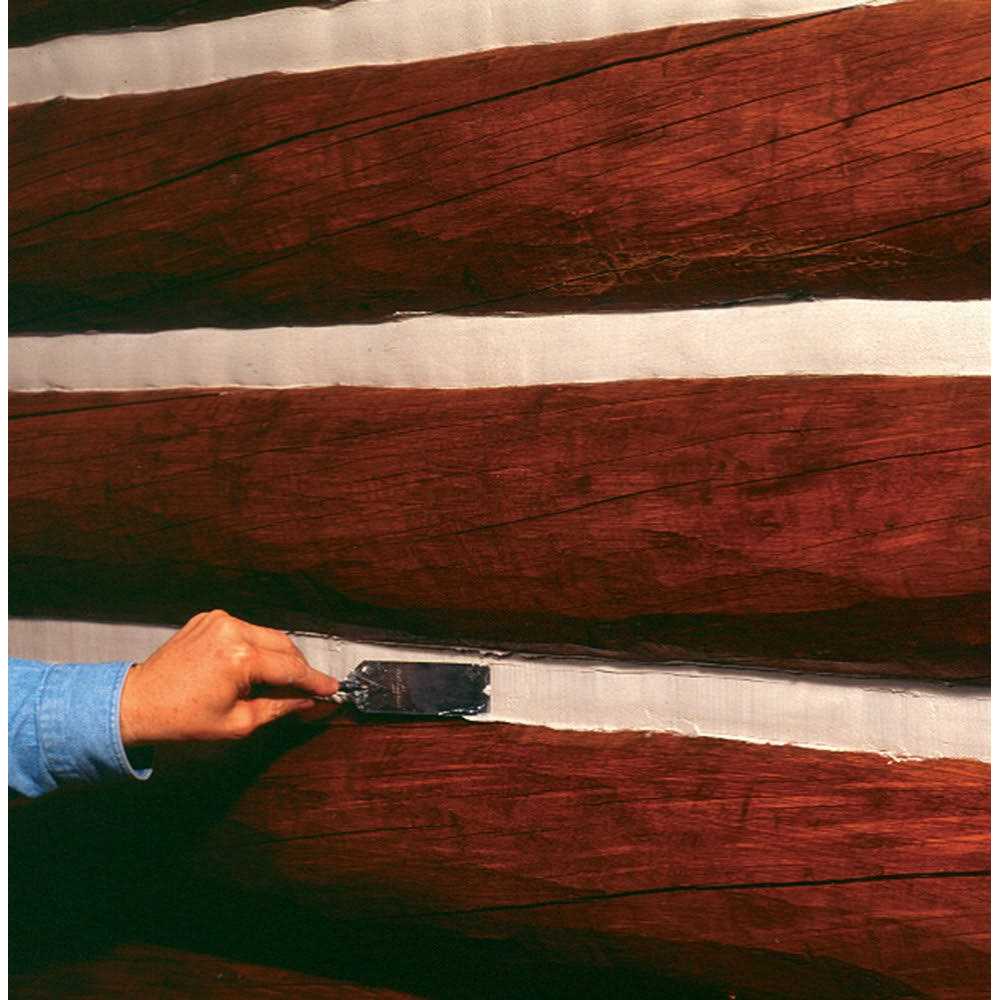 Log Jam Chinking 5 - Cheap Fitting