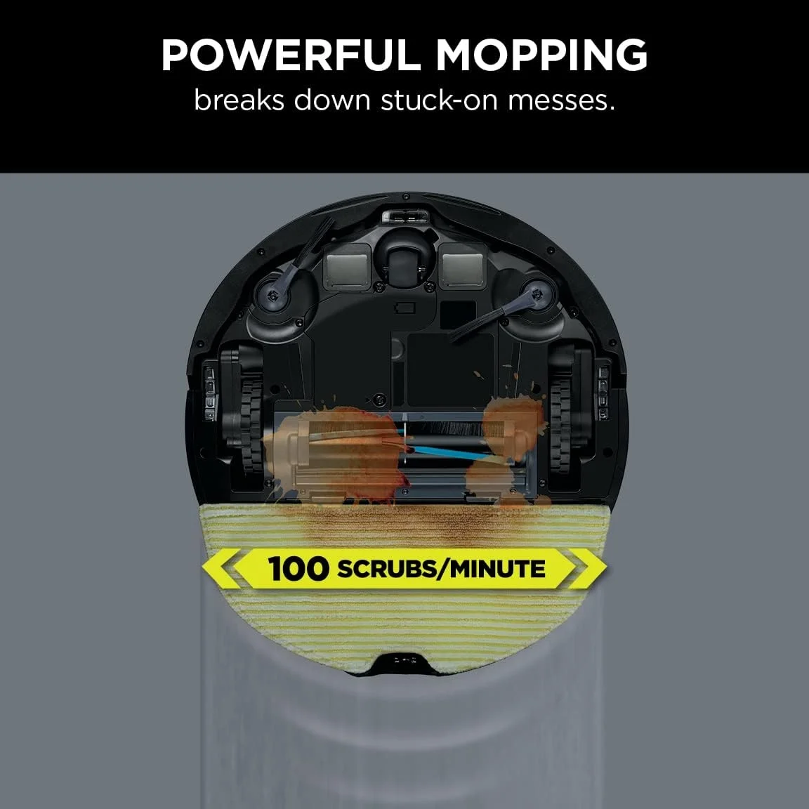 Shark AI Robot Vacuum & Mop with Self-Cleaning Brushroll for Floors, Carpet Black/Silver With LiDAR Navigation RV2001WDBRN [New Open Box] - Cheap Fitting