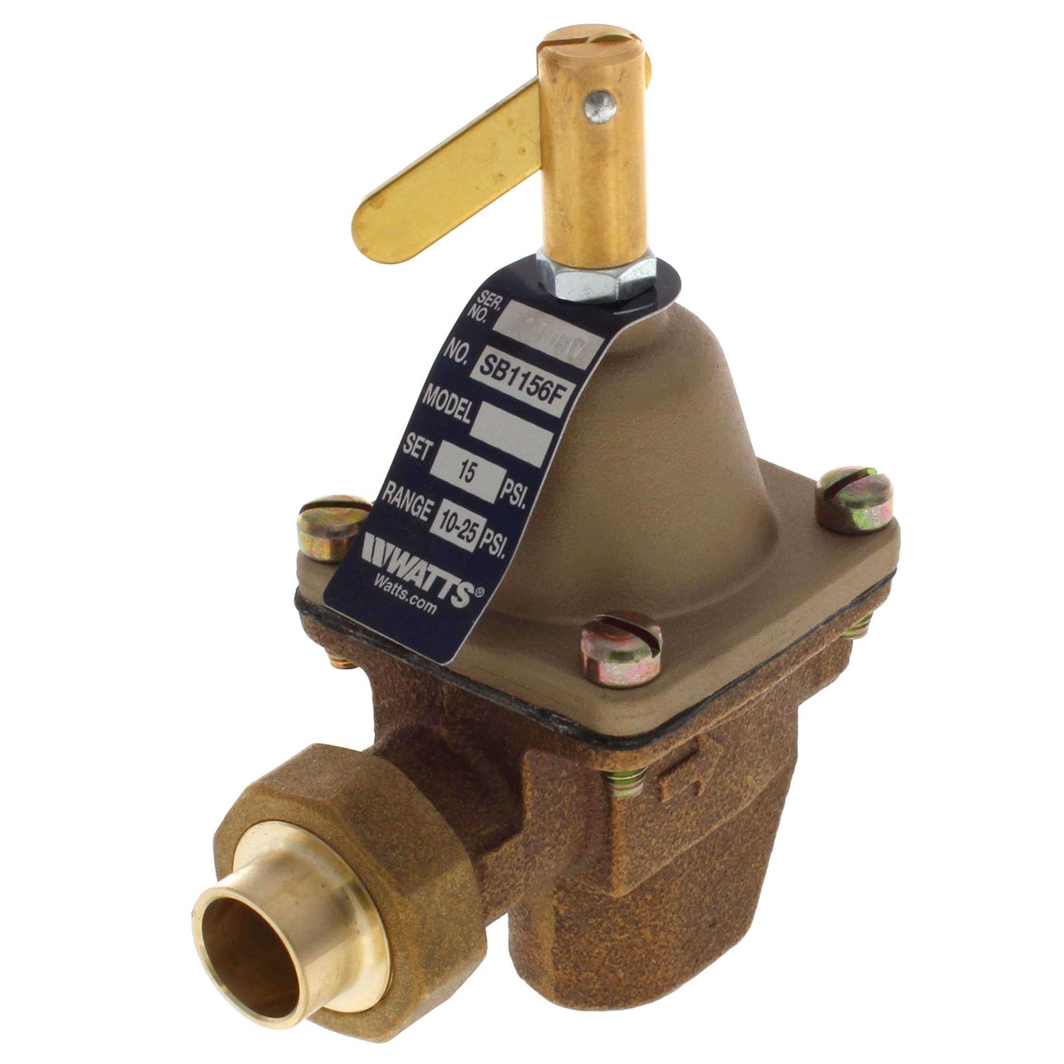 Watts SB1156F Feed Water Pressure Regulator - Cheap Fitting