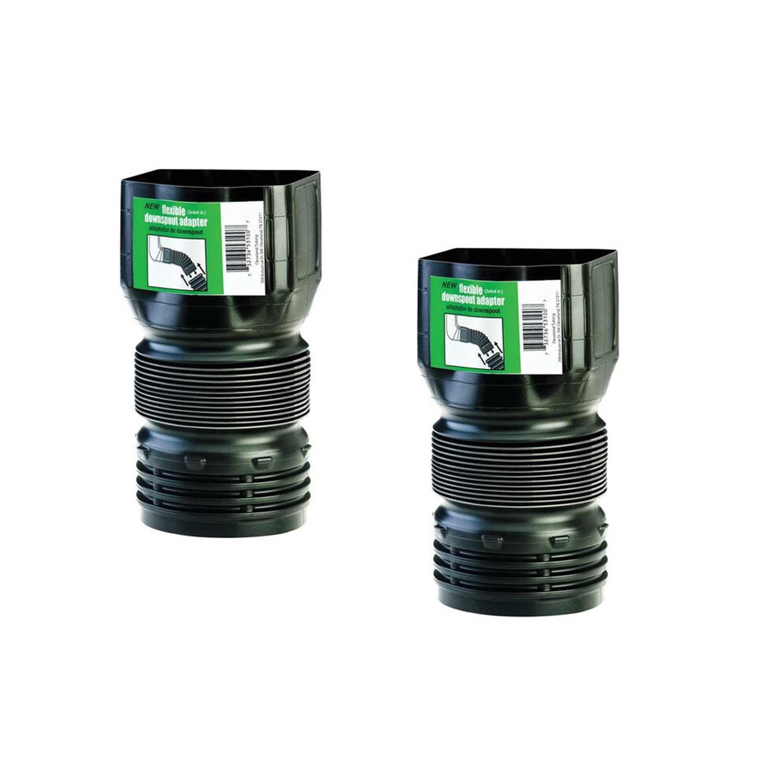 Flex-Drain ADP53102 Flexible Downspout Adapter - Cheap Fitting