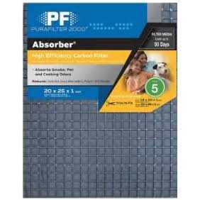 Purafilter 2000 20 in. x 25 in. x 1 in. Cut to Fit-Electro w/Carbon Air Filter FPR 5 - Cheap Fitting