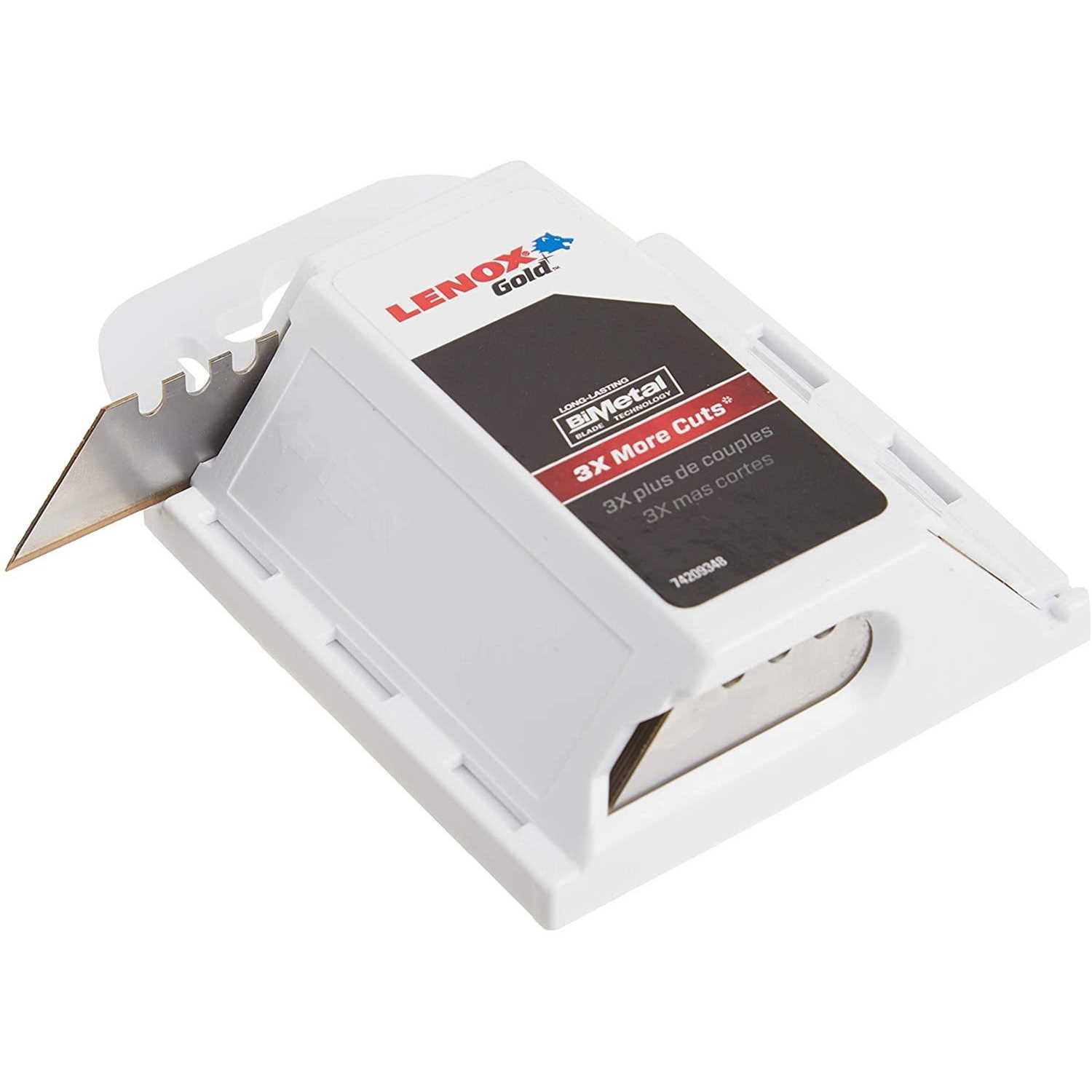 Lenox Gold Utility Blade 20352GOLD100D - Cheap Fitting