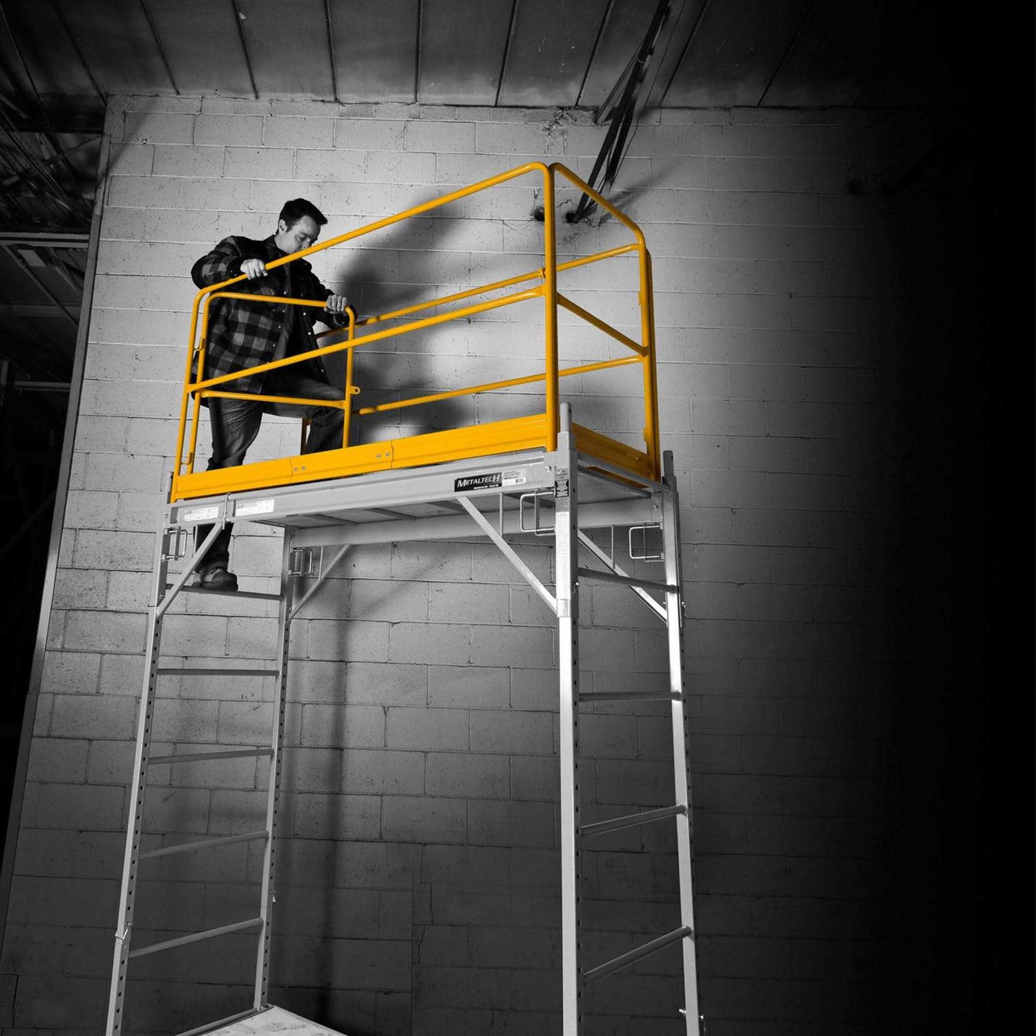 Metaltech Jobsite Series Guardrail System I-CISGRJP - Cheap Fitting