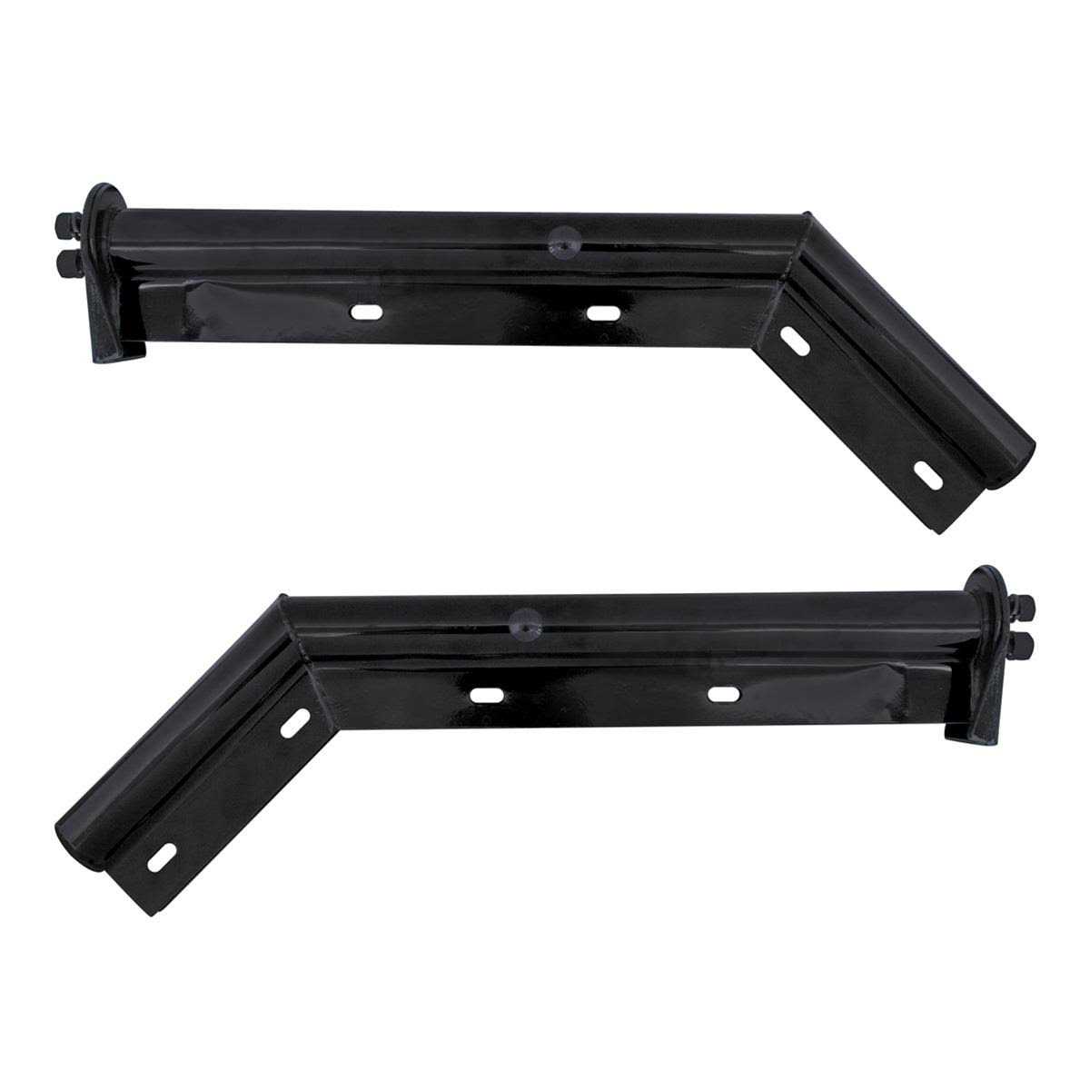 Black 45 Degree Angled 28 inch Mud Flap Hanger - Cheap Fitting