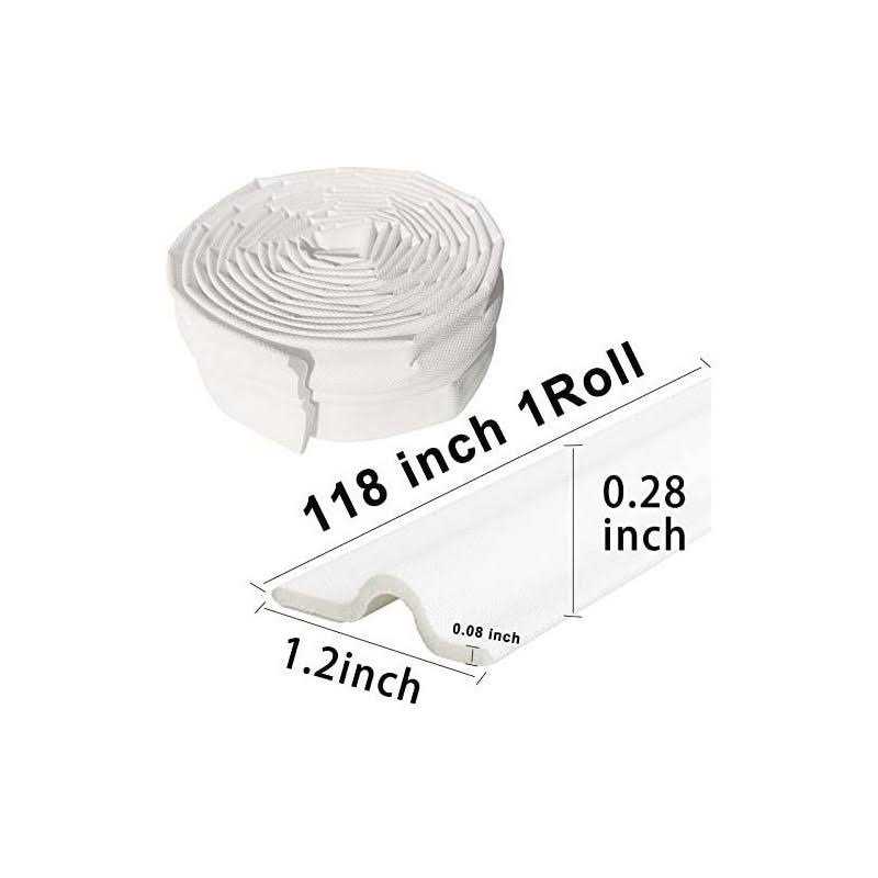 118 Inch Window Weather Stripping Door Seal Strip for Bottom and Side of Door - Cheap Fitting
