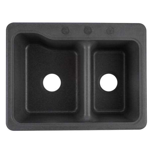 RecPro® 25 x 19 Composite RV Sink - Cheap Fitting