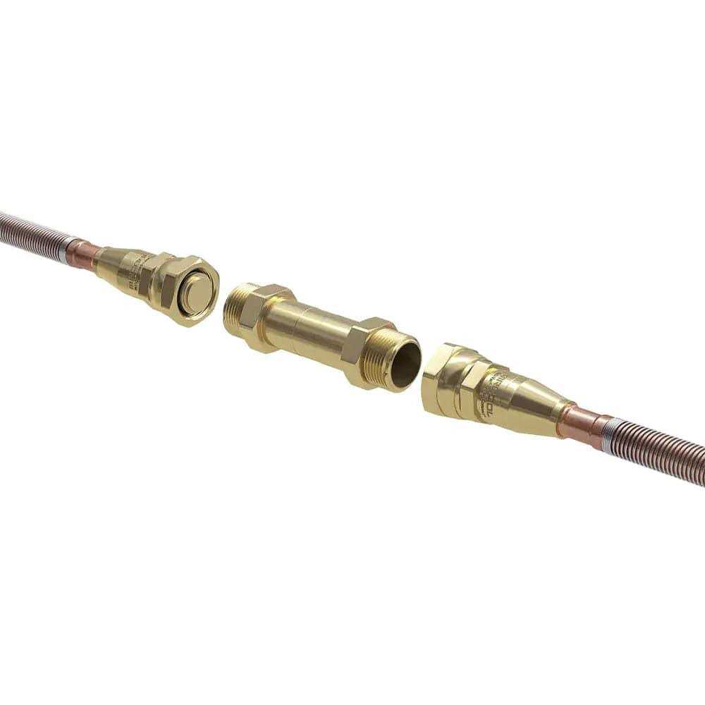 MRCOOL 3/8 No-Vac Coupler + 3/4 No-Vac Coupler for Universal Series NVCOUPLER-3834 - Cheap Fitting