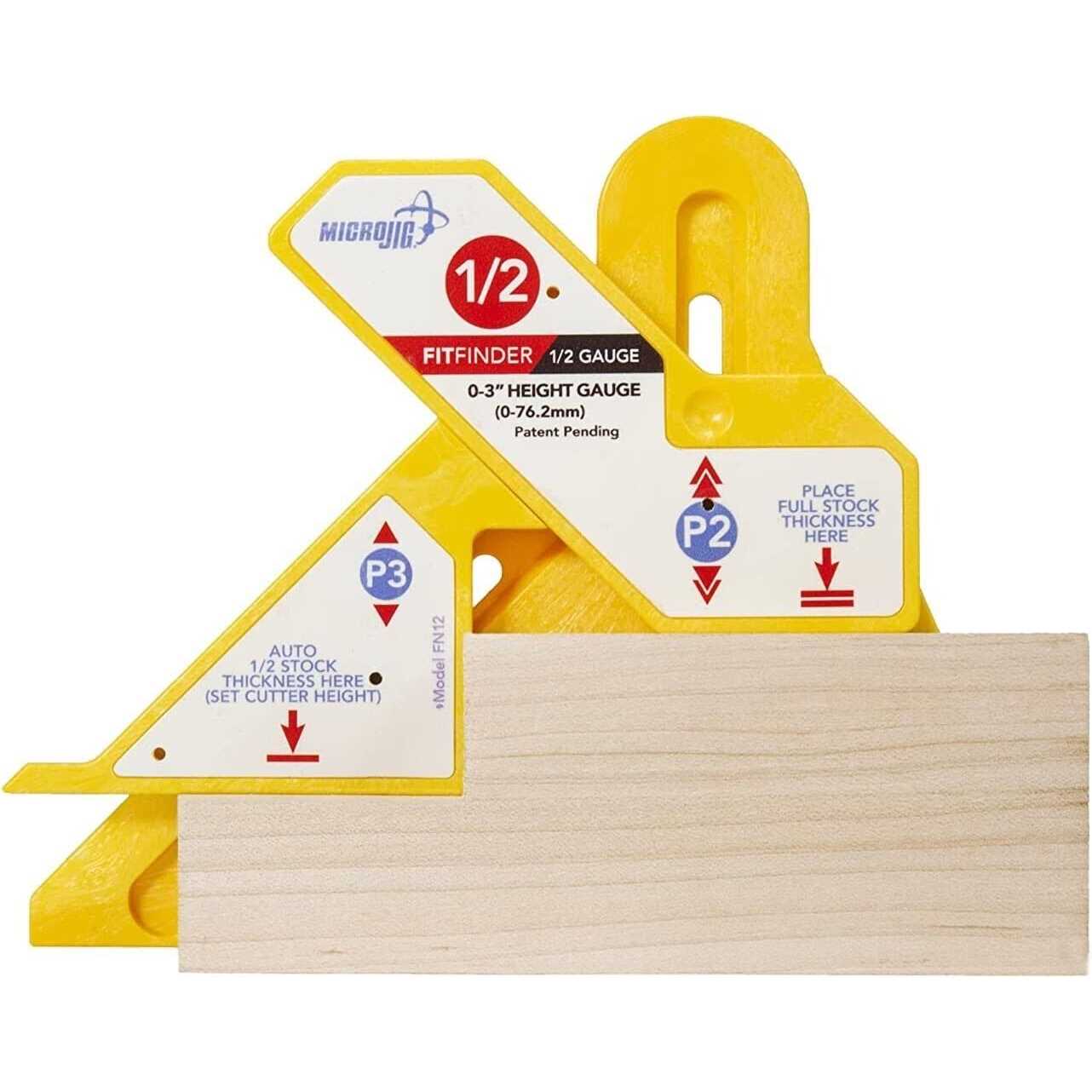 Microjig Fitfinder 1/2 Gauge FN12 - Cheap Fitting