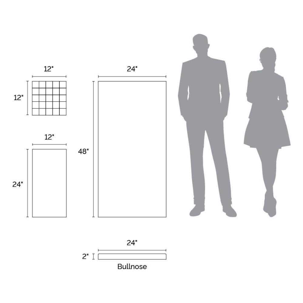 Ivy Hill Tile Essential Travertine 24 x 48 Porcelain Stone Look Wall & Floor Tile - Cheap Fitting
