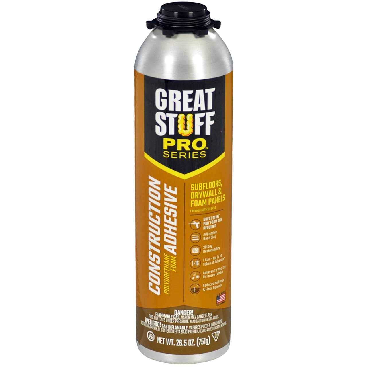 Great Stuff 343087 Pro Adhesive - Cheap Fitting