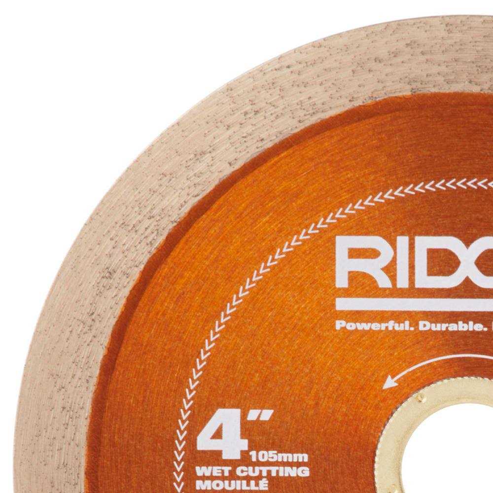 RIDGID 4 in. Glass Tile Blade HDGT40P - Cheap Fitting