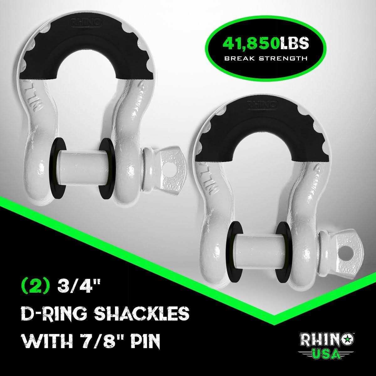 Rhino USA D-Ring Shackle - Cheap Fitting