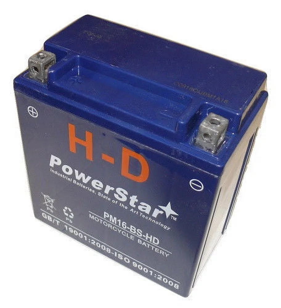 YTX16-BS Motorcycle Battery Suzuki 1500cc VL1500 Intruder C90 T 2001-3YR Warrant - Cheap Fitting