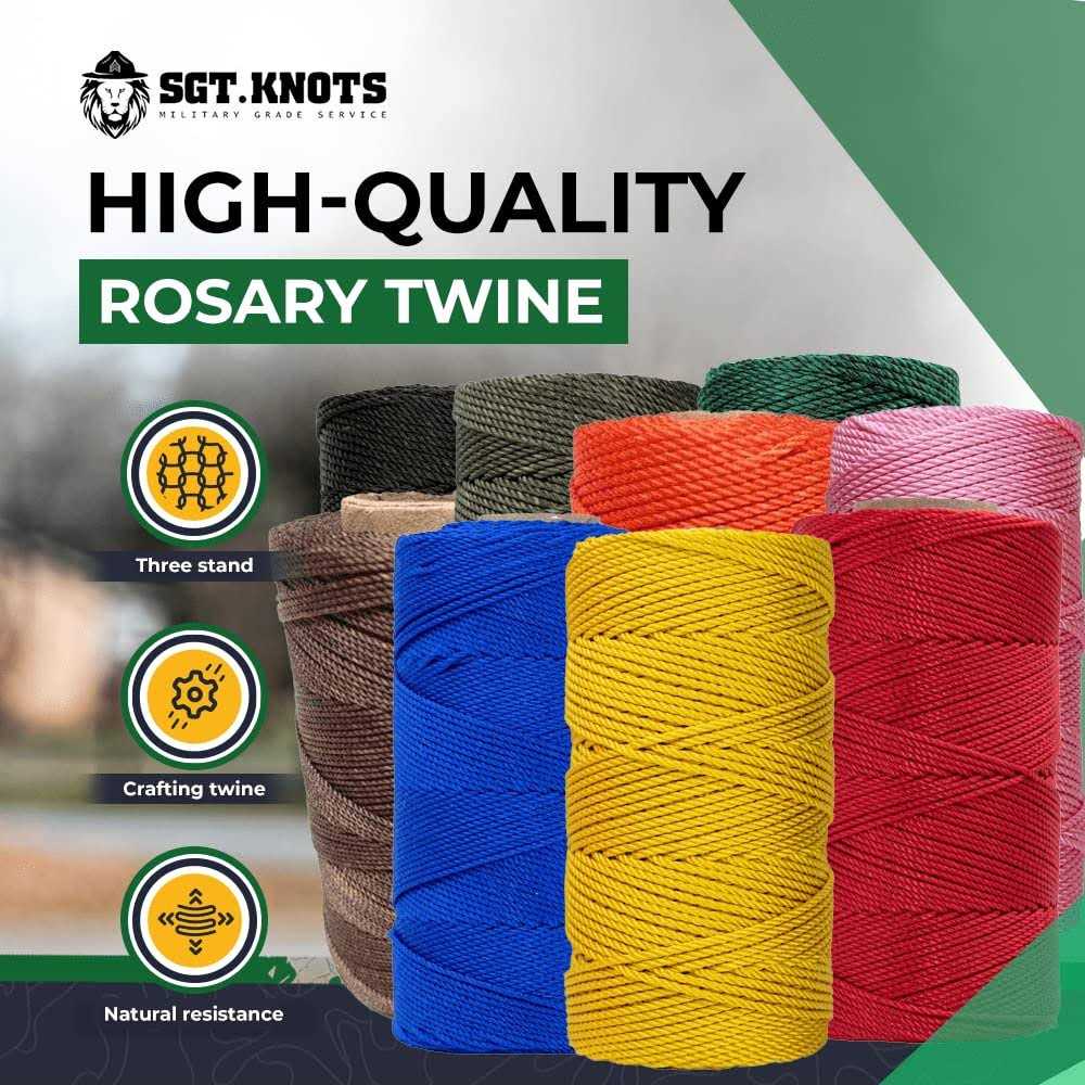 SGT KNOTS Rosary Craft Twine #36 486 ft - Cheap Fitting