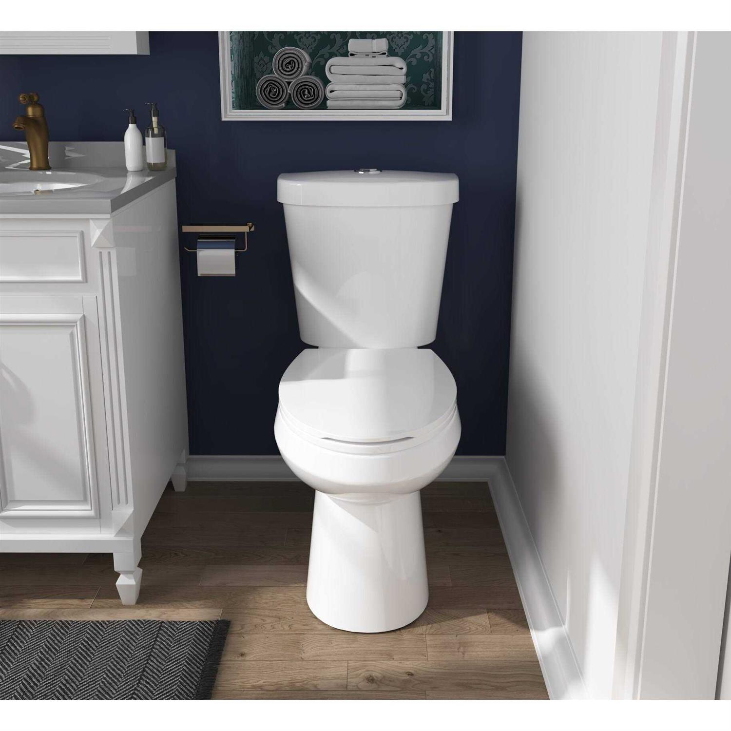DeerValley Dynasty Two-Piece Elongated Toilet - Cheap Fitting