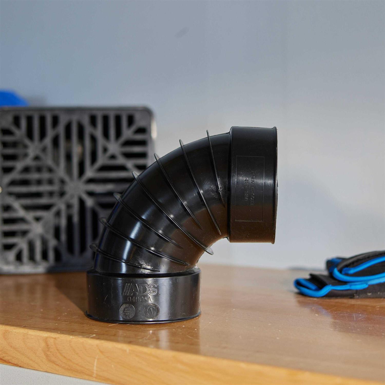 Advanced Drainage Systems Corrugated Elbow 4 0490AA - Cheap Fitting