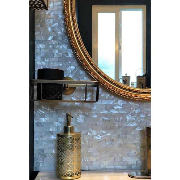 Art3d Mother of Pearl Shell Mosaic Tile for Kitchen Backsplash - Cheap Fitting