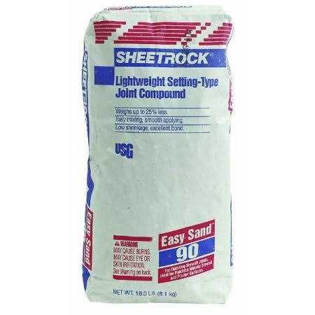 Sheetrock Easy Sand 90 Joint Compound - Cheap Fitting