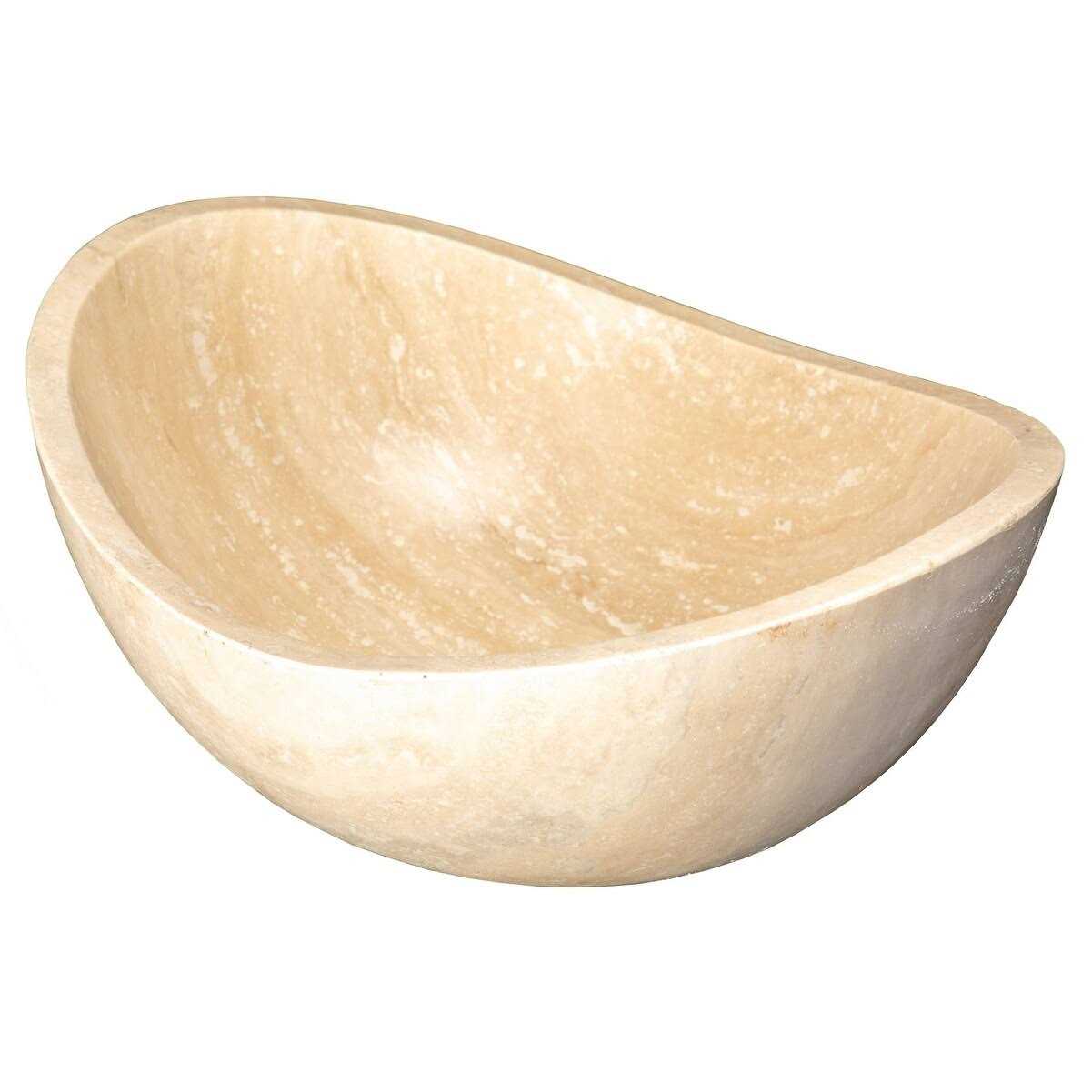 Eden Bath Small Canoe Vessel Sink EB_S043BT-P - Cheap Fitting