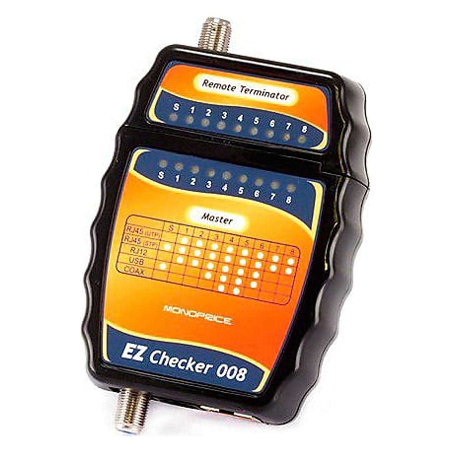 Monoprice Rj-11 and Rj-45 Modular Plug Tester 8138 - Cheap Fitting