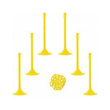 Mr Chain Stanchion & Chain Kit Plastic - Cheap Fitting