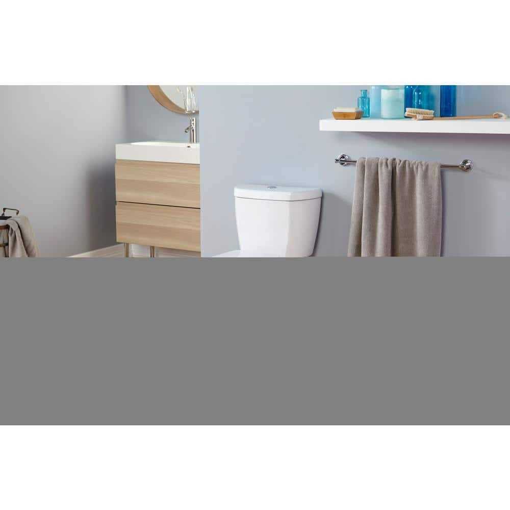 Niagara Stealth 2-Piece 0.95 GPF Rear-Outlet Single Flush Elongated Toilet with Stealth Technology in White - Cheap Fitting