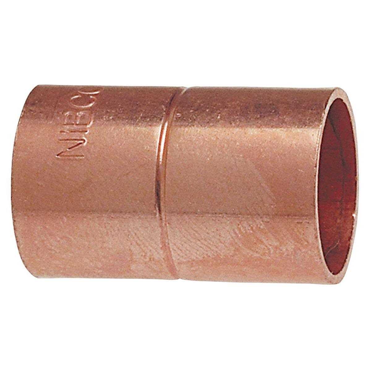 Nibco Copper Coupling with Stop - Cheap Fitting