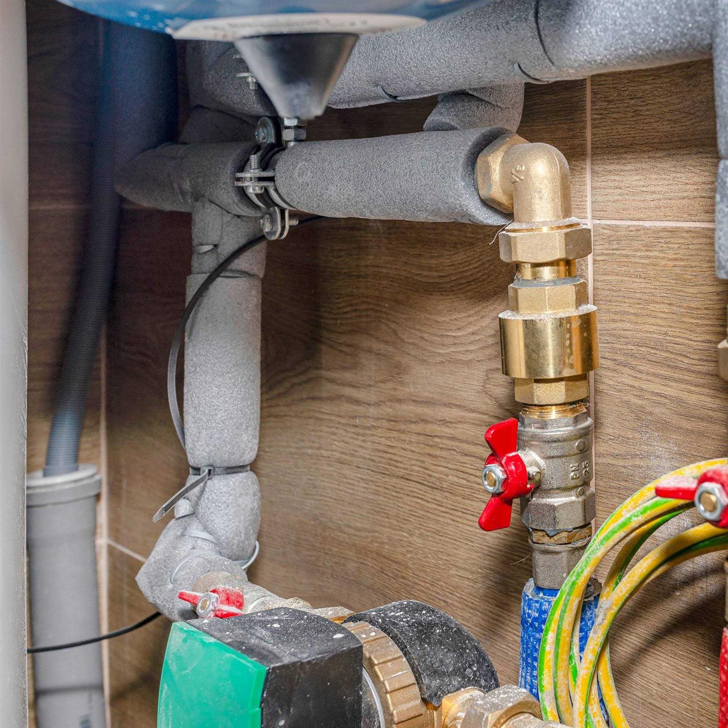 Uxcell Foam Tube Hollow Pipe Protecting Heat Preservation - Cheap Fitting