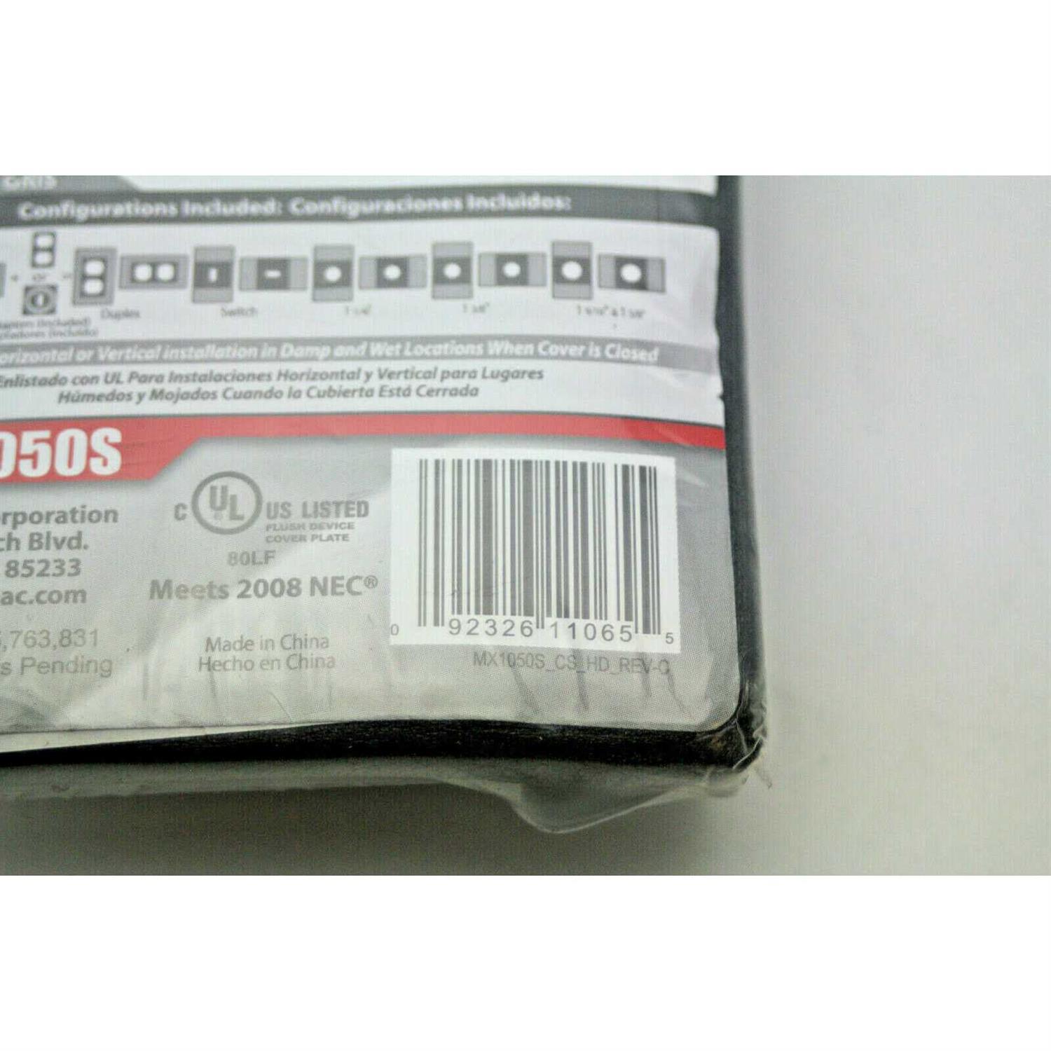 Bell MX1050S 1-Gang Flip Weatherproof Cover - Cheap Fitting