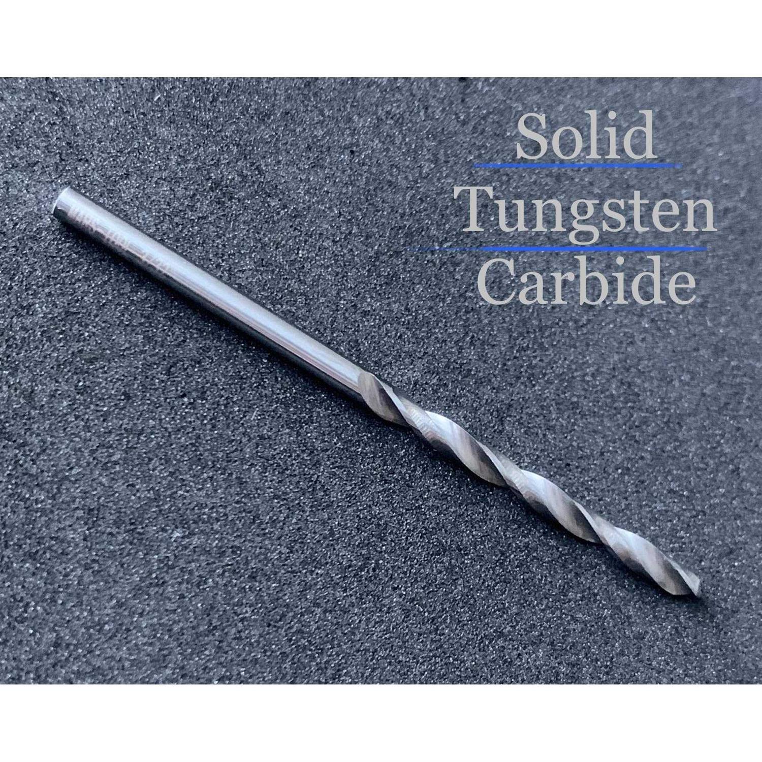 Mars-Tool 2-Pack Solid Carbide Drill Bit for Hardened Steel Hard Ness HRa 91 - Cheap Fitting