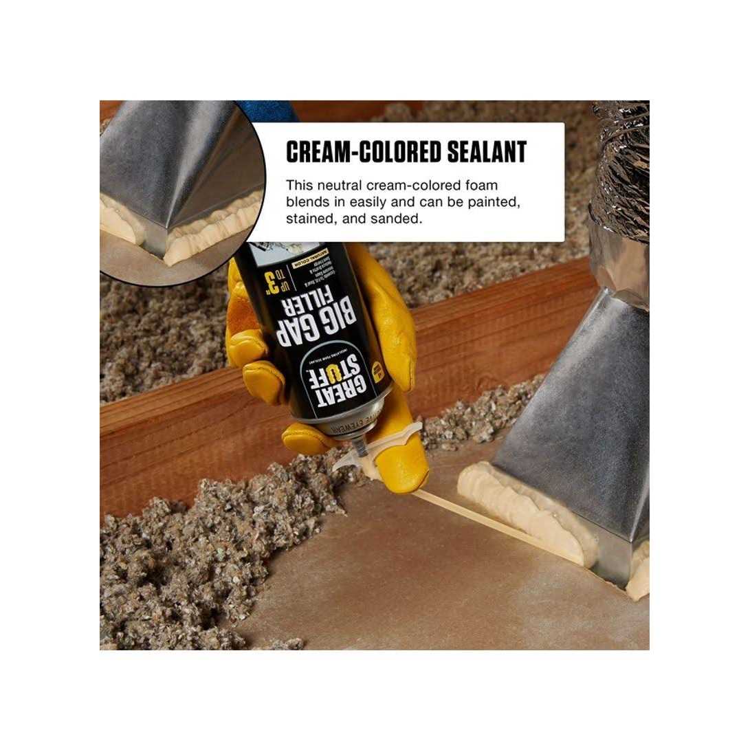 Great Stuff Big Gap Foam Sealant - Cheap Fitting