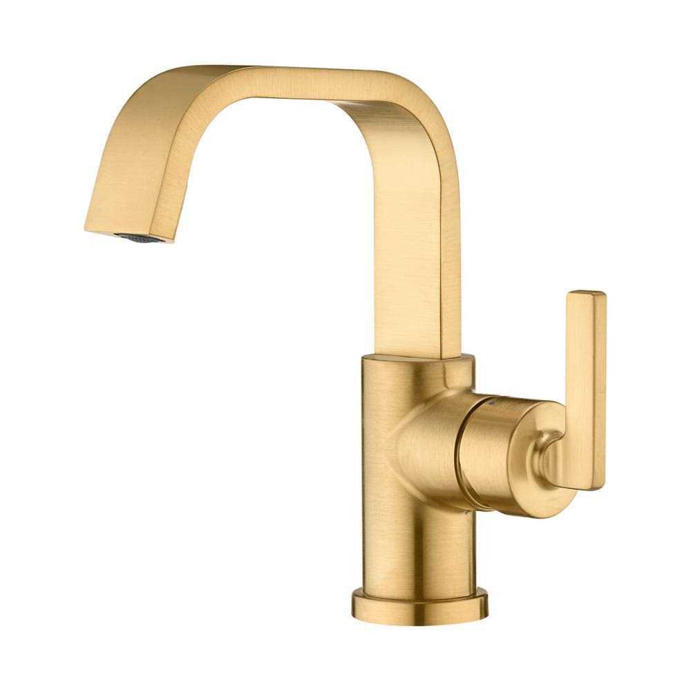 Luxier Single Hole Single-Handle Bathroom Faucet with Drain - Cheap Fitting