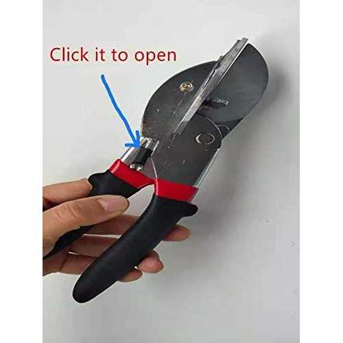 Multi Angle Miter Shear Cutter Hand Tools,45-135 Degree Adjustable Angle Scissors Trim Shears Tools for Vinyl Wood Molding Trim - Cheap Fitting