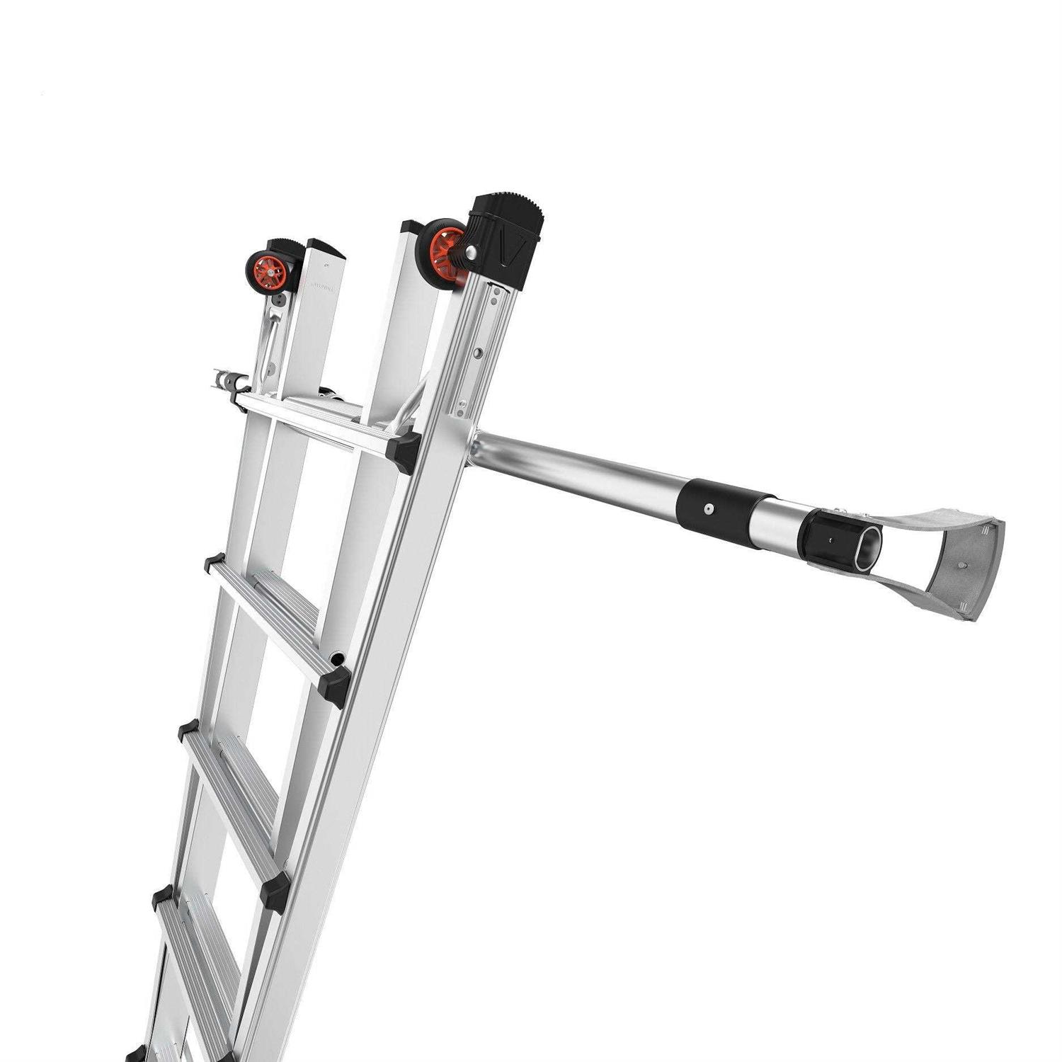 Little Giant 15084 Adjustable Safety Rails for Articulated Extendable Ladders - Cheap Fitting