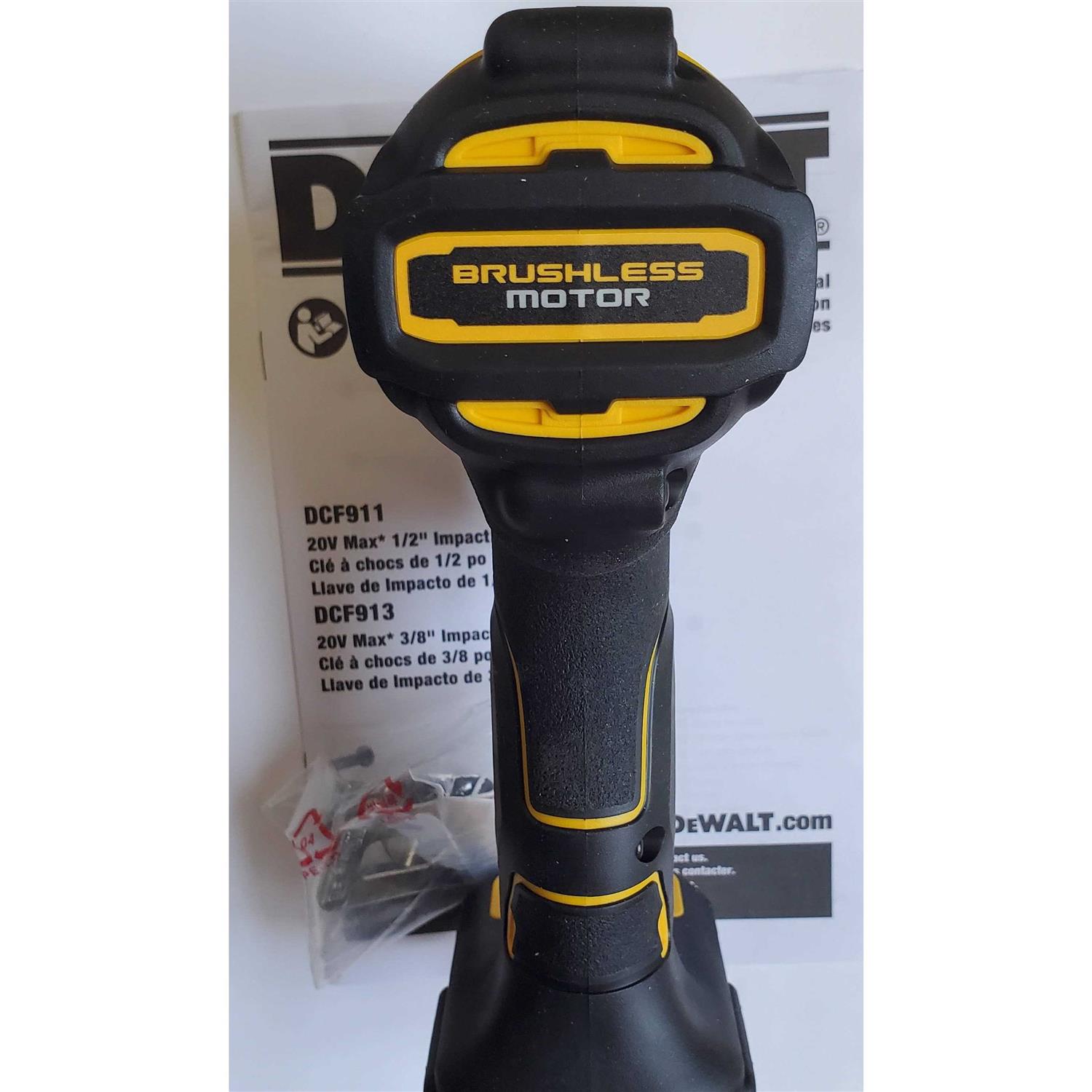 Dewalt DCF913B 20V MAX 3/8 Cordless Impact Wrench with Hog Ring Anvil - Cheap Fitting