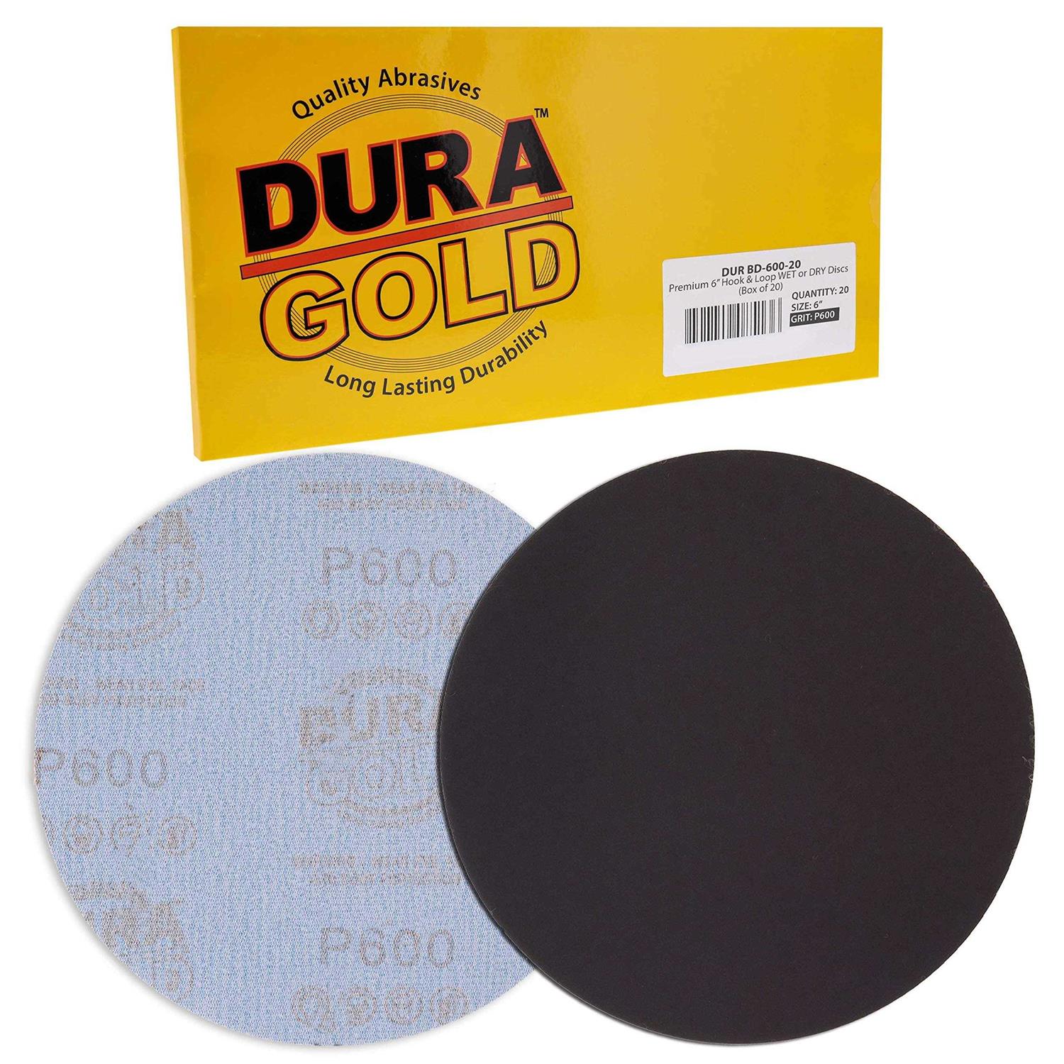 Dura-Gold Premium 6 Wet or Dry Sanding Discs Grit - Cheap Fitting