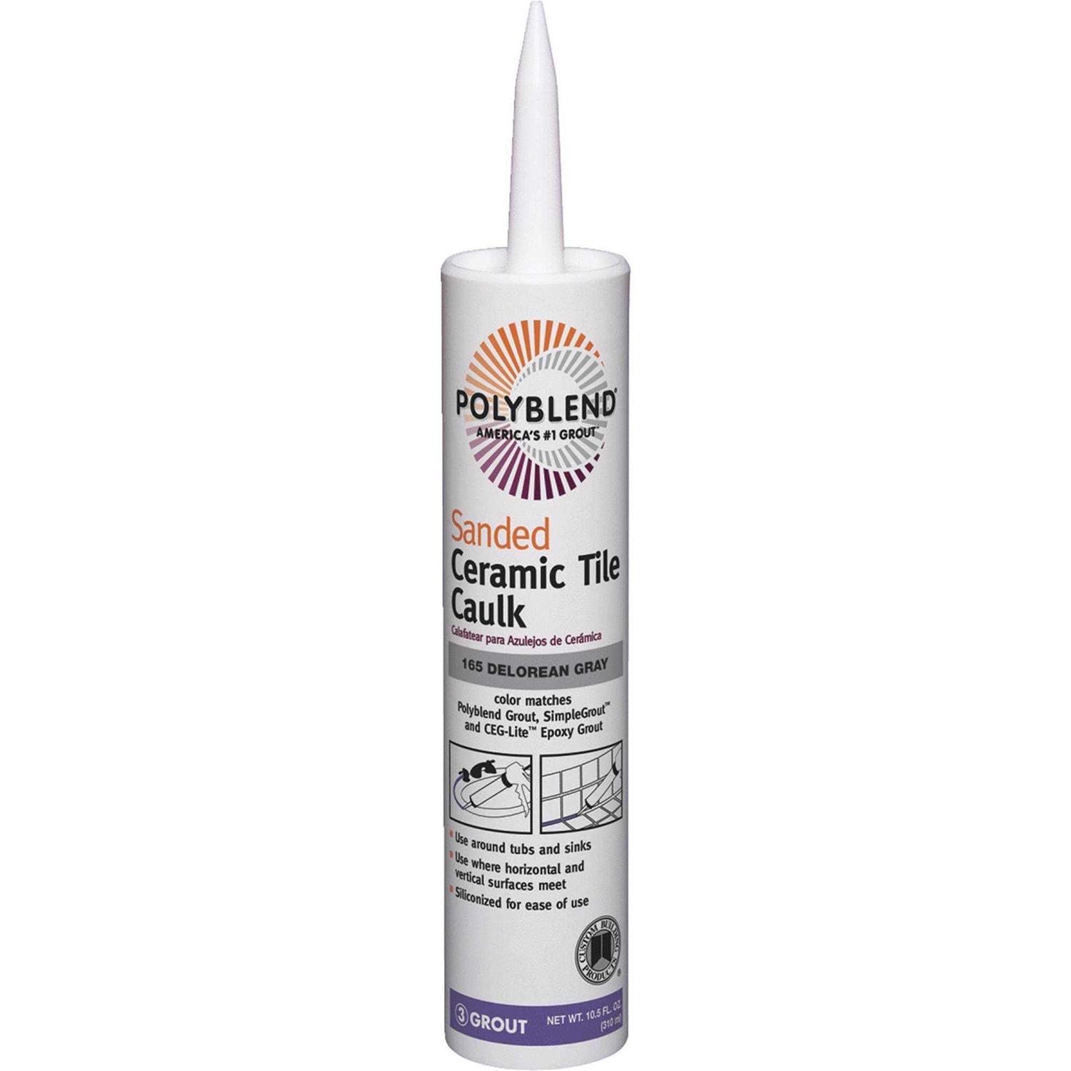 Polyblend Ceramic Tile Caulk 10.5 oz - Cheap Fitting